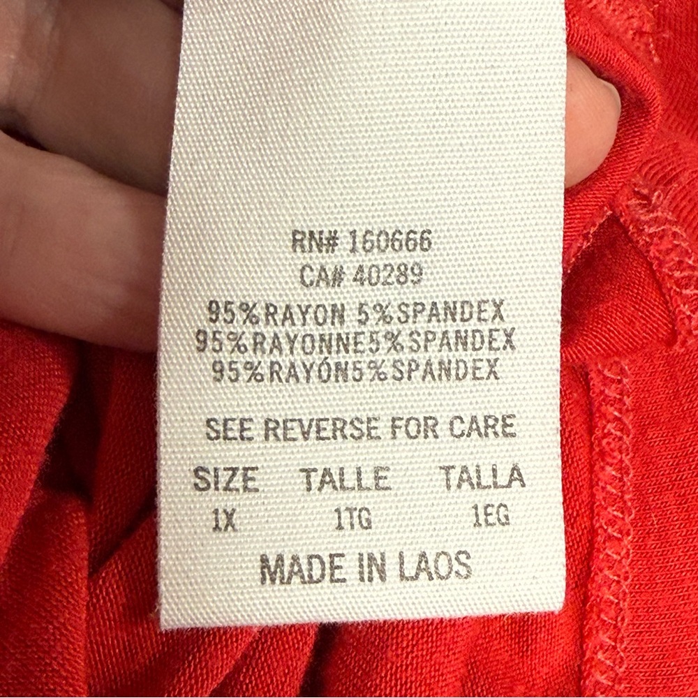 Texas Rangers MLB New Era Red Tank Top Womens 1X Baseball Fan Game Day Tee - Picture 7 of 9